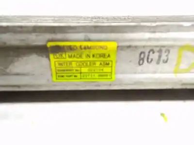 Second-hand car spare part intercooler for ssangyong actyon 2.0 td cat oem iam references 2371109060  2371109051
