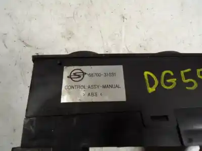 Second-hand car spare part heating / air conditioning control panel for ssangyong actyon 2.0 td cat oem iam references 6870031031hch  6870031031