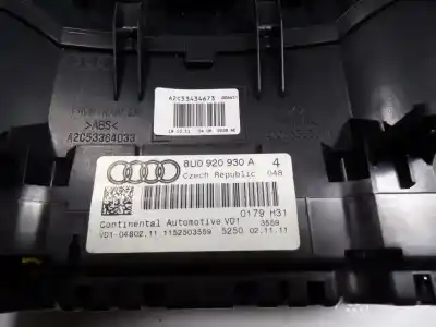 Автозапчасти б/у приборная доска за audi q3 (8u) 2.0 tdi ссылки oem iam 8u0920930a a2c53434673 8u0920930a