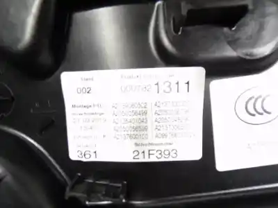 Автозапчасти б/у регулятор стекла заднего левого за mercedes-benz clase e lim. (w213) 2.0 cdi cat ссылки oem iam a2137306705  a2139060502