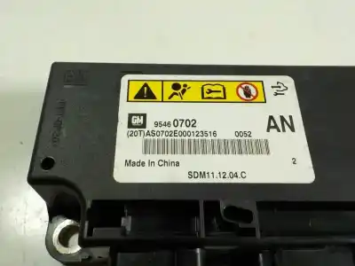 Автозапчасти б/у блок управления подушками безопасности за opel antara 2.2 cdti cat (a 22 dm / lnq) ссылки oem iam 95460702 as0702e000123516 95460702