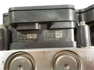 Recambio de automóvil de segunda mano de abs para nissan pulsar (c13) 1.5 turbodiesel cat referencias oem iam 476603zf4a 0265956165 476603zl0a