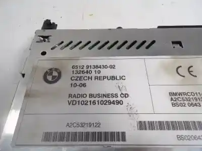 Автозапчастина б/у аудіо система / радіо cd для bmw x3 (e83) 2.0d посилання на oem iam 913843002  