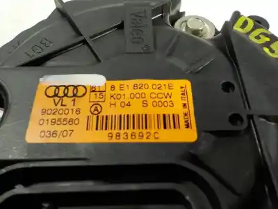Peça sobressalente para automóvel em segunda mão motor de sofagem por audi a4 berlina (8e) 2.0 tdi 16v (103kw) referências oem iam 8e1820021e  8e1820021e