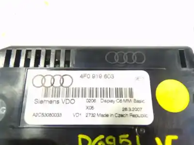 Автозапчасти б/у многофункциональный дисплей за audi q7 (4l) 3.0 tdi ссылки oem iam 4f0919603 a2c53080033 4f0919603