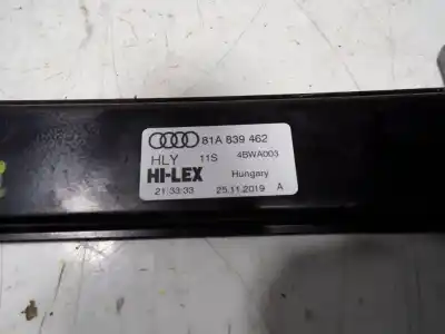 Автозапчасти б/у задний правый стеклорегулятор за audi q2 (gab) 30 tfsi advanced ссылки oem iam 81a839462 4bwa003 81a839462