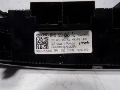 Автозапчасти б/у климат-контроль за audi q2 (gab) 30 tfsi advanced ссылки oem iam 8v0820043ajimj  8v0820043aj