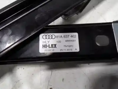 Автозапчасти б/у регулятор стекла переднего правого за audi q2 (gab) 30 tfsi advanced ссылки oem iam 81a837462 4bwa001 81a837462