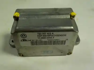 Автозапчастина б/у електронний модуль для porsche cayenne (typ 9pa) 4.5 v8 cat посилання на oem iam  10098503034 7e0907652a