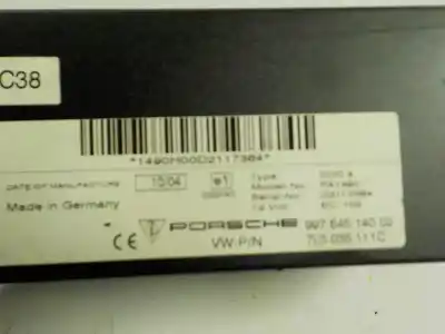 Second-hand car spare part electronic module for porsche cayenne (typ 9pa) 4.5 v8 cat oem iam references 99764514003  99764514002