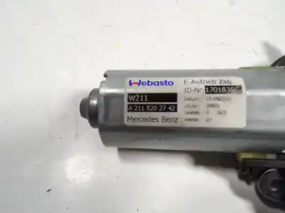 Second-hand car spare part electric sunroof motor for mercedes-benz clase s (w221) berlina 320 / 350 cdi (221.022) oem iam references a2118202742 0390200012 a2118202742