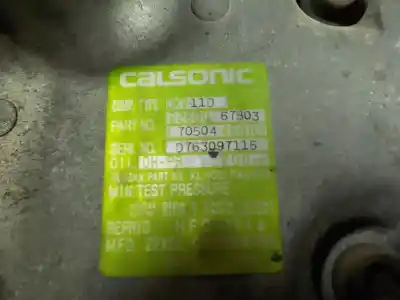 Second-hand car spare part air conditioning compressor for nissan micra ii (k11) 1.3 i 16v oem iam references   9260067b03