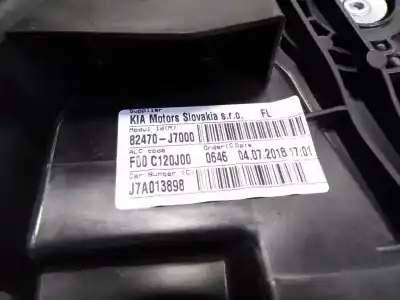 Recambio de automóvil de segunda mano de elevalunas delantero izquierdo para kia ceed 1.6 crdi cat referencias oem iam 82471j7000 f00c120j00 82470j7000