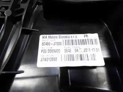 Recambio de automóvil de segunda mano de elevalunas delantero derecho para kia ceed 1.6 crdi cat referencias oem iam 82481j7000 f00d359j00 82480j7000