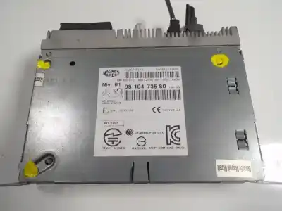 Автозапчастина б/у аудіо система / радіо cd для citroen c4 cactus 1.2 thp 110 посилання на oem iam 1613229080 503551223608 9810473580