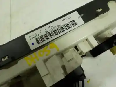 Peça sobressalente para automóvel em segunda mão comando de sofagem (chauffage / ar condicionado)  por dodge caliber 2.0 crd referências oem iam 55111874aa p05058307ae p05058307ae