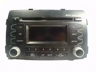 Peça sobressalente para automóvel em segunda mão sistema de áudio / rádio cd por kia sorento ii (xm) 2.2 crdi 4wd referências oem iam 961402p800ca