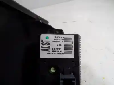 Second-hand car spare part multifunction display for opel corsa d 1.3 16v cdti oem iam references   