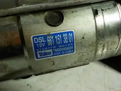 Second-hand car spare part starter motor for ssangyong rexton 2.7 turbodiesel cat oem iam references   6611513801