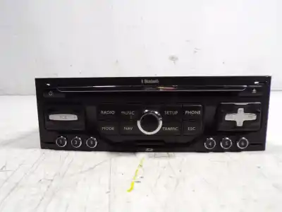 Second-hand car spare part audio system / radio cd for peugeot 5008 (0u_, 0e_) 1.6 hdi oem iam references 96661984xt  