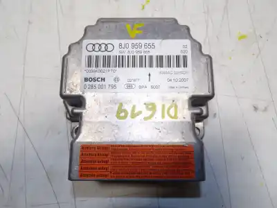 Pièce détachée automobile d'occasion boitier de commande d'airbag pour audi tt (8j3/8j9) 2.0 tfsi coupe références oem iam 8j0959655 0285001795 8j0959655z36