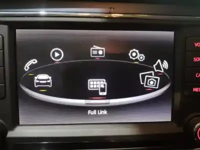 Recambio de automóvil de segunda mano de pantalla multifuncion para seat leon (5f1) 1.2 tsi referencias oem iam 5f09196041qb  5f0919604