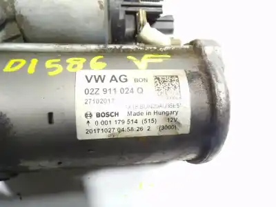 Автозапчастина б/у двигун запускається для seat leon sc (5f5) 1.4 16v tsi посилання на oem iam 02z911024q 0001179514 02z911024q