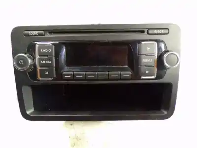 İkinci el araba yedek parçası SES SISTEMI / RADYO CD için VOLKSWAGEN POLO V (6R1, 6C1)  OEM IAM referansları 5M0057187AX  5M0035156D