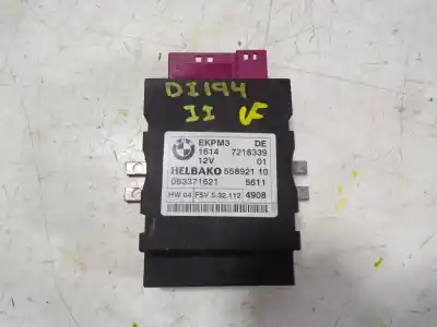 İkinci el araba yedek parçası elektronik modül için bmw serie 1 cabrio (e88) 2.0 turbodiesel cat oem iam referansları 16147229173 083371621 7218339