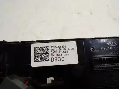 Second-hand car spare part climate control for kia niro concept oem iam references 97250g5330ca  97250g5330