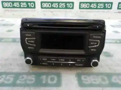 Recambio de automóvil de segunda mano de sistema audio / radio cd para kia cee´d 1.4 cat (1396 cm3) referencias oem iam 96170a2100wk  