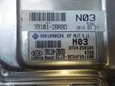 Recambio de automóvil de segunda mano de centralita motor uce para kia cee´d 1.4 cat (1396 cm3) referencias oem iam 391102brbd 1038407397 