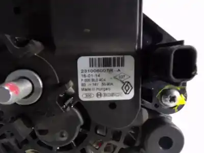 Автозапчастина б/у генератор для renault clio iv (bh_) 0.9 tce 90 посилання на oem iam 231002854r 231006007r 