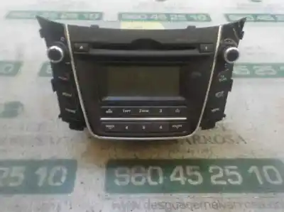 Peça sobressalente para automóvel em segunda mão sistema de áudio / rádio cd por hyundai i30 (gd) 1.4 crdi referências oem iam 96170a6210gu