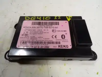 Pezzo di ricambio per auto di seconda mano modulo elettronico per honda insight (ze2) comfort riferimenti oem iam 08e00e106m002