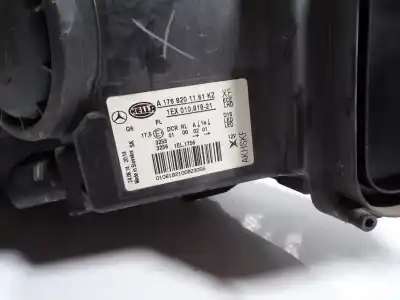 Second-hand car spare part left headlight for mercedes-benz clase a (w176) a 180 cdi (176.000) oem iam references a1768201161kz  