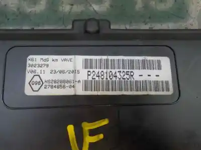Peça sobressalente para automóvel em segunda mão quadrante por renault kangoo 1.5 dci diesel fap referências oem iam   