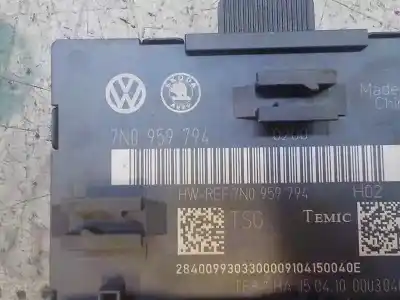 Pezzo di ricambio per auto di seconda mano modulo elettronico per skoda yeti (5l) 1.2 tsi riferimenti oem iam 7n0959794  7n0959794