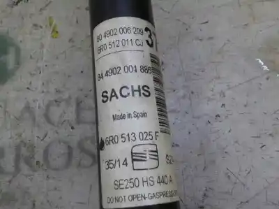 Piesă de schimb auto la mâna a doua amortizor spate stânga pentru seat ibiza (6j5) fr referințe oem iam 6r0513025f 804902006209 6r0512011cj