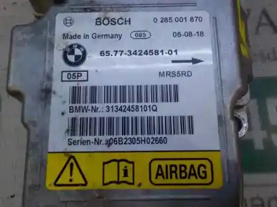Second-hand car spare part airbag control unit for bmw x3 (e83) 2.0d oem iam references 65773424581 0285001870 65773424581
