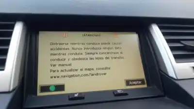 Peça sobressalente para automóvel em segunda mão display gps / multimídia por land rover range rover (lm) 3.6 td v8 referências oem iam lr008575 4622005582 8h2210e889ab