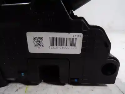 Recambio de automóvil de segunda mano de cerradura puerta delantera izquierda para hyundai i20 1.2 cat referencias oem iam 81310c8020  81310c8020