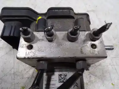 Peça sobressalente para automóvel em segunda mão abs por opel combo cargo (e) 1.6 16v cdti dpf referências oem iam 1654082980 9829939880 0265290598