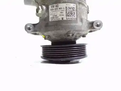 Peça sobressalente para automóvel em segunda mão compressor de ar condicionado a/a a/c por skoda fabia iii (nj3) 1.2 tsi referências oem iam 5q0820803g 10490501663 5q0820803g