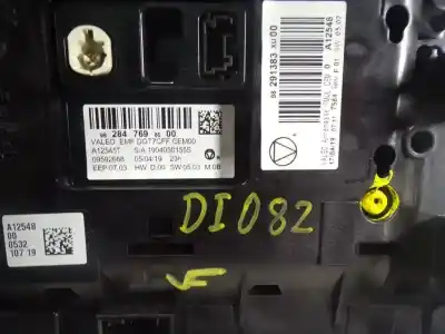 Second-hand car spare part multifunction display for citroen c3 / c3 origin iii (sx) 1.2 vti 82 oem iam references 98291383xu  9828476980