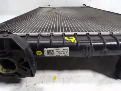 Second-hand car spare part water radiator for volkswagen polo 1.0 tsi oem iam references 2q0121253k  2q0121253k