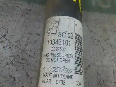 Gebrauchtes Autoersatzteil stoßdämpfer rechts hinten zum opel corsa d 1.2 cat (a 12 xer / ldc) oem-iam-referenzen   