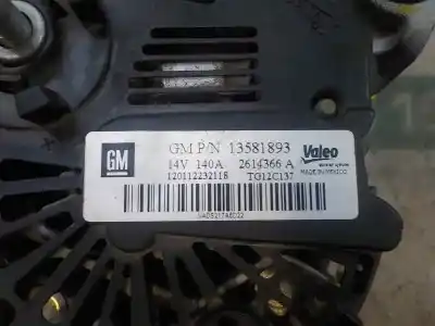 Piesă de schimb auto la mâna a doua alternator pentru opel corsa d 1.2 cat (a 12 xer / ldc) referințe oem iam   