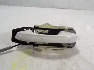 Peça sobressalente para automóvel em segunda mão puxador exterior dianteiro esquerdo por skoda fabia iii (nj3) 1.2 tsi referências oem iam 5g0837205ngru