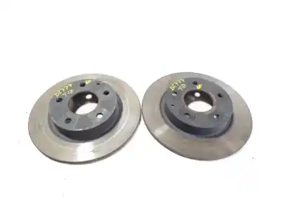Peça sobressalente para automóvel em segunda mão disco de travão traseiro por mazda 3 lim. (bl) 2.2 turbodiesel cat referências oem iam b45g26251a